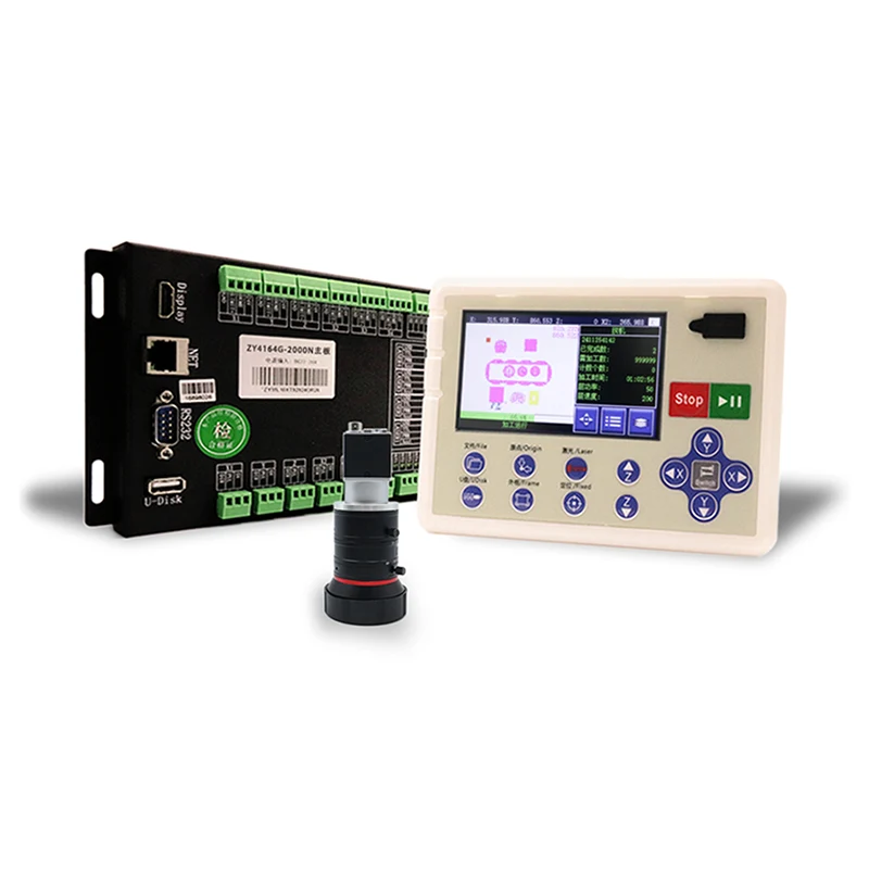 ZY4164G-2000 Panoramablaser Laserkontrollscheibe für Kleidung